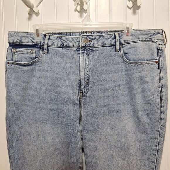 Old Navy Jean Womens 20 Blue Flare Higher High Rise Medium Wash Stretch Denim‎ - Picture 3 of 11